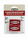 HYDE 13110 RAZOR BLADES PACK:2 PACKS OF  5 PCS.